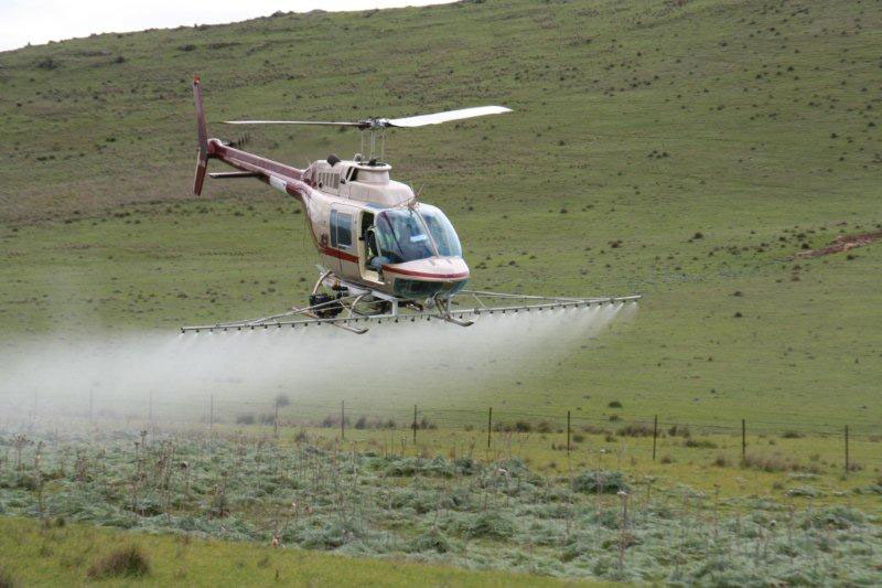 county helicopters aerial crop spraying in helicopter 1