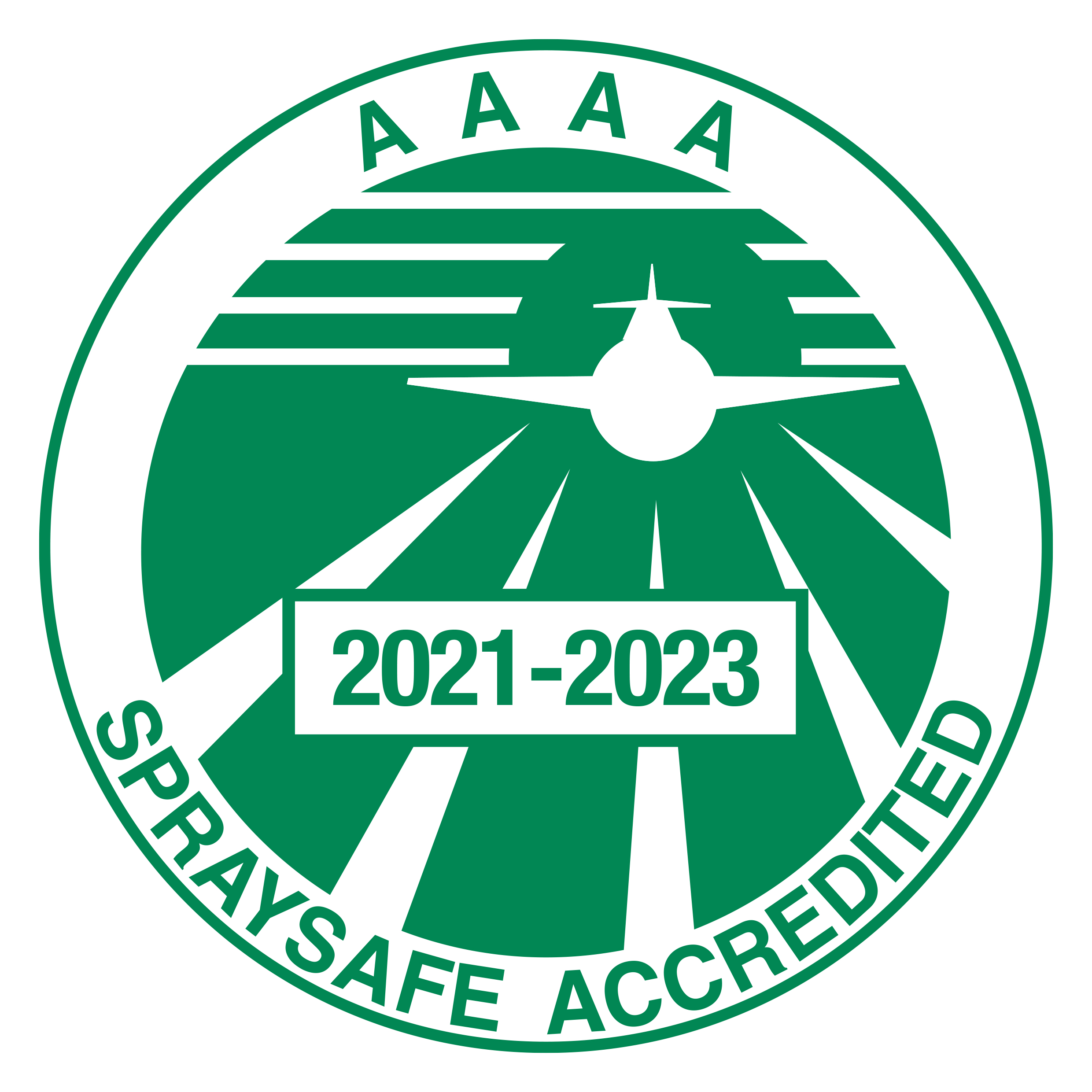 spraysafe accredited logo