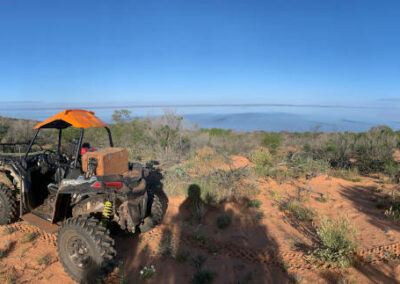 outback on a quadbike